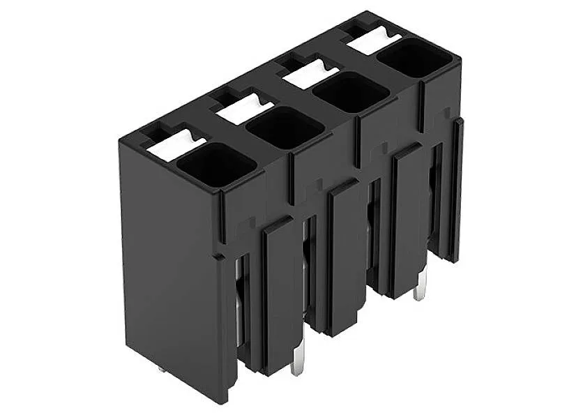 Клемма для печатной платы WAGO 2086-3124/300-000, 4 pin, 0.14мм² - 1.50мм², 1000В, 17.5А, CS: 5мм, (1 шт)