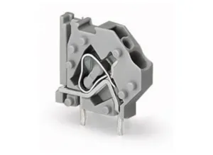 Клемма печатной платы WAGO 745-803/999-950, 1 pin, 0.08мм²-4.0мм², 176В, 27А, CS: 5мм, (1 шт)