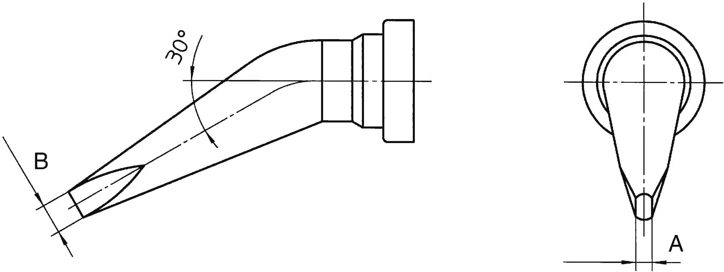 Паяльное жало Weller T0054444399 LT ALX