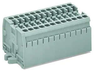 Клеммная колодка WAGO 869-211, 11 pin, 0.08мм²-2.5мм², 500В, 24А, CS: 5мм, (1 шт)