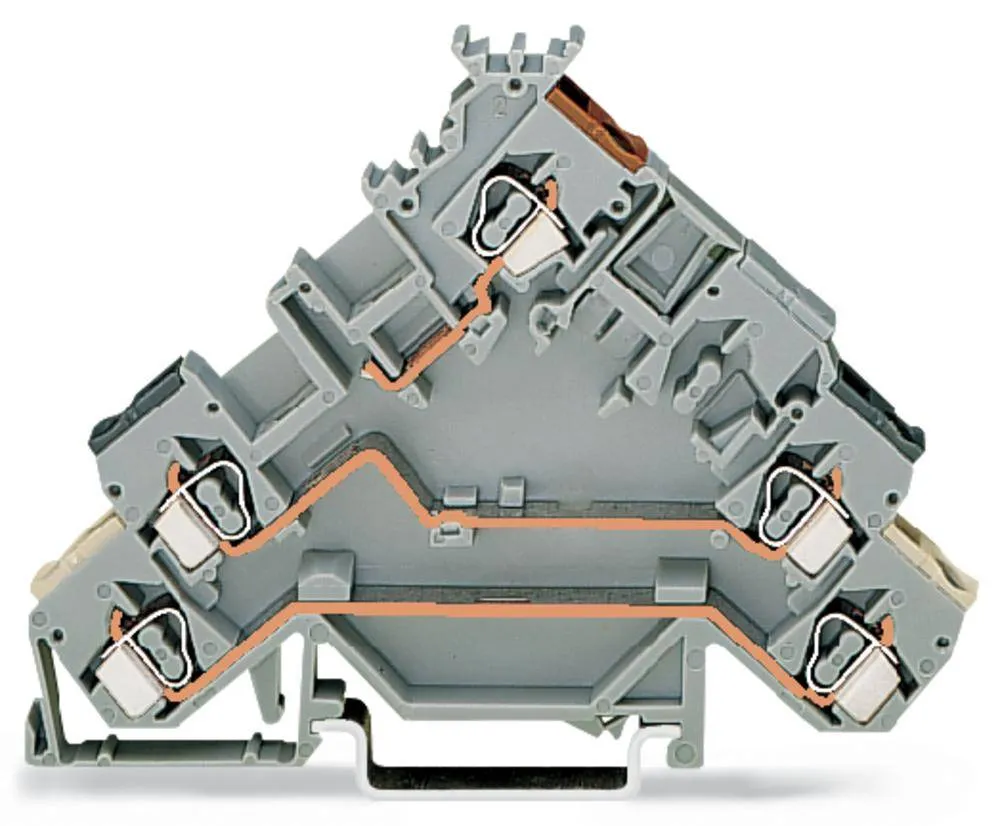 Клемма привода WAGO 280-583, 5 pin, 0.08мм² - 2.50мм², 400В, 20А, конф: L, (50 шт)