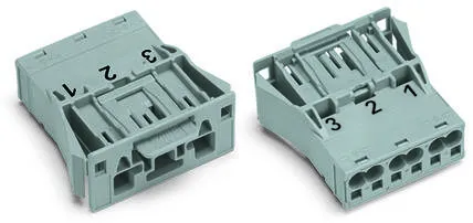 Разъем питания сети WAGO 770-773/073-000, 3 pin, 250В, 25А, (100 шт)