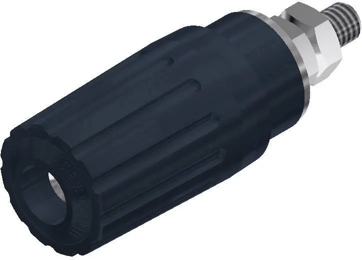 930757100, SKS-HIRSCHMANN PKI 100 - Полюсной зажим, 35 А, черный : 1 шт.