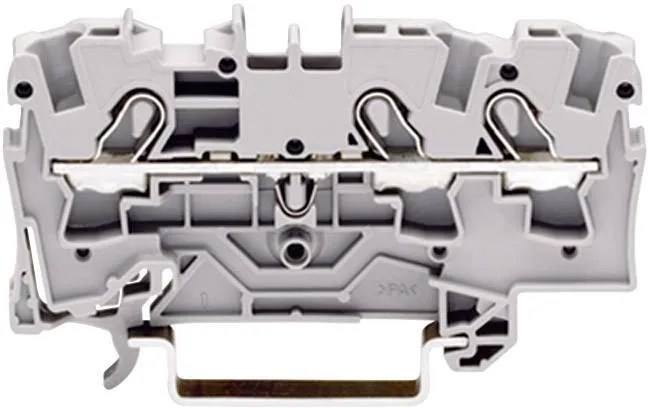 Клемма WAGO 2004-1301, 3 pin, 0.50мм² - 6мм², 800В, 32А, конф: L, (1 шт)
