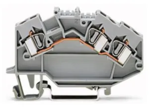 Проходная клеммная колодка WAGO 781-993, 1 pin, 0.2мм²-4.0мм², 750В, 27А, (1 шт)