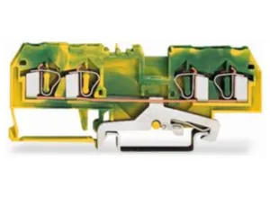 Клемма защитного заземления WAGO 281-657/999-950, 1 pin, 0.08мм²-4.0мм², 800В, 26А, (1 шт)