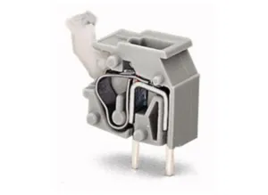 Клемма печатной платы WAGO 255-758, 1 pin, 0.08мм²-2.5мм², 630В, 24А, CS: 7.5мм, (1 шт)