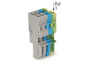 Внутренний разъём WAGO 769-104/000-038, 4 pin, 0.08мм²-4.0мм², 500В, 32А, CS: 5мм, (1 шт)