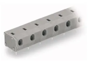 Клемма печатной платы WAGO 235-802, 2 pin, 0.5мм²-2.5мм², 1000В, 24А, CS: 10мм, (1 шт)