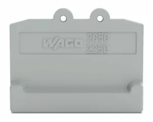 Торцевая пластина WAGO 2050-391, (1 шт)