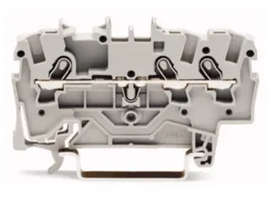 Проходная клеммная колодка WAGO 2001-1306, 1 pin, 0.25мм²-2.5мм², 550В, 18А, (1 шт)