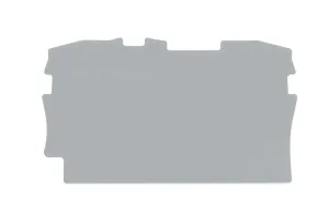 Торцевая/разделительная пластина WAGO 2002-1291, (1 шт)