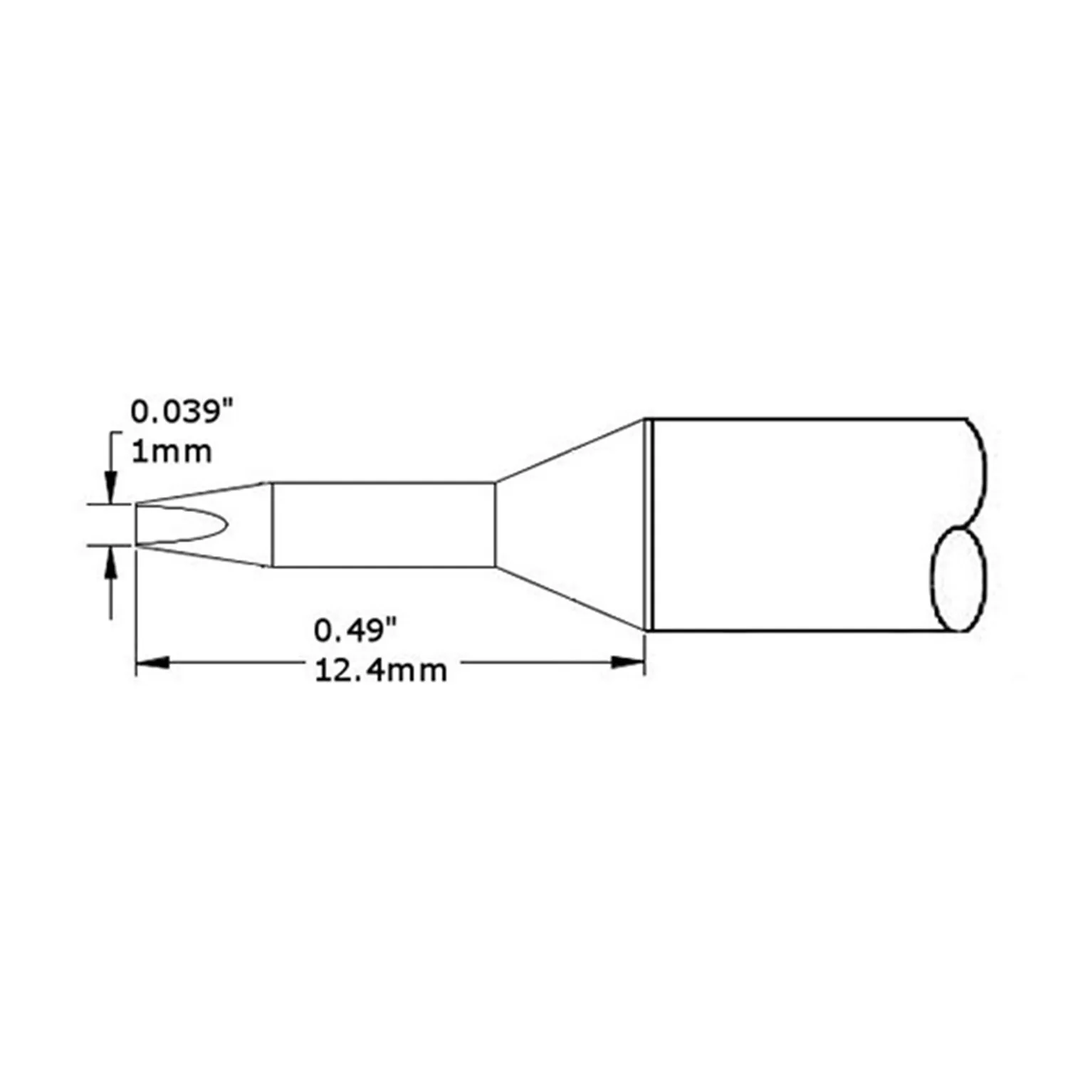 Картридж-наконечник Metcal CVC-5CH0010A 