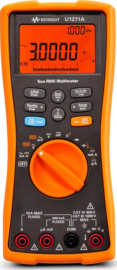 Ручной цифровой мультиметр Keysight U1271A 