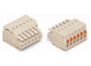 Гнездовой разъем WAGO 2734-120, 20 pin, 160В, 10А, CS: 3.5мм, (1 шт)