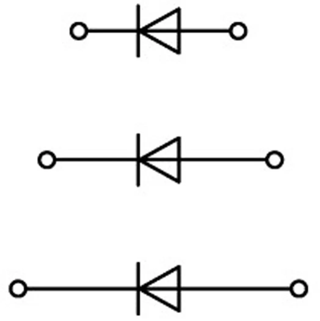 Трехуровневая диодная клемма WAGO 2002-3212/1000-673, 6 pin, 0.25мм² - 4мм², 250В, 500мА, конф: L, (1 шт)