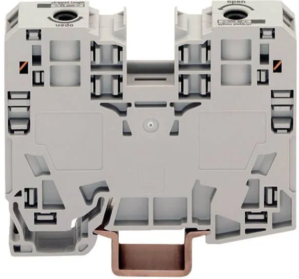 Клемма WAGO 285-135, 2 pin, 6мм² - 35мм², 1000В, 125А, конф: L, (1 шт)