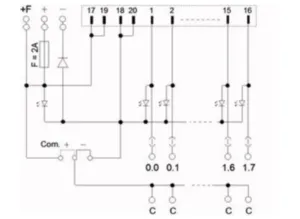 Интерфейсный модуль WAGO 704-2044 