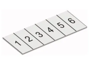 Маркировочная планка WAGO 2009-110/762-805, (1 шт)