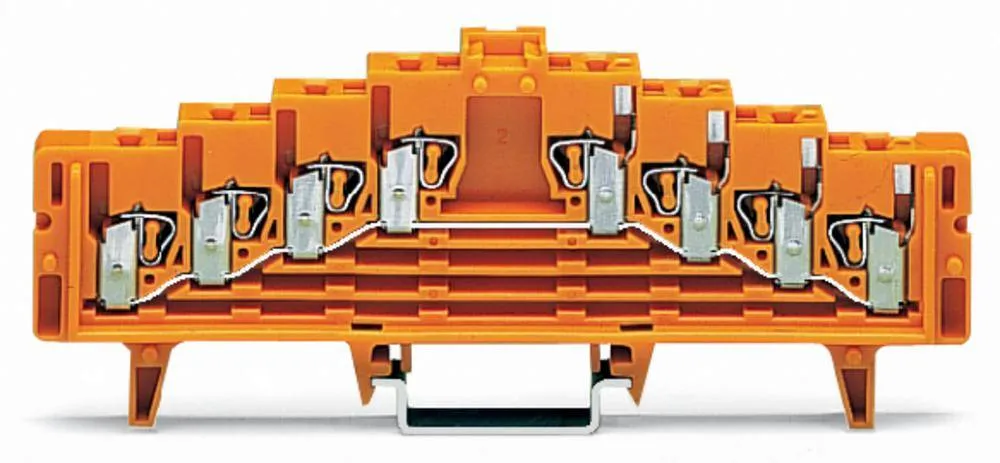 PD клемма WAGO 727-238/021-000, 16 pin, 0.08мм² - 1.50мм², 250В, 18А, конф: L, (50 шт)