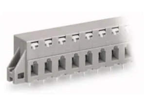 Клемма печатной платы WAGO 741-326, 6 pin, 0.08мм²-2.5мм², 630В, 16А, CS: 7.5мм, (1 шт)