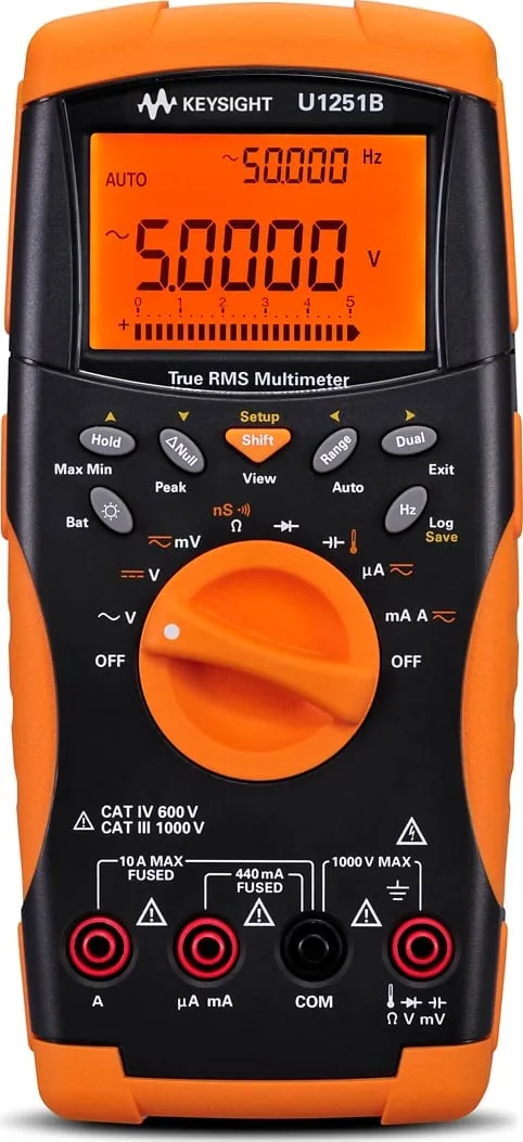 Ручной цифровой мультиметр Keysight U1251B 