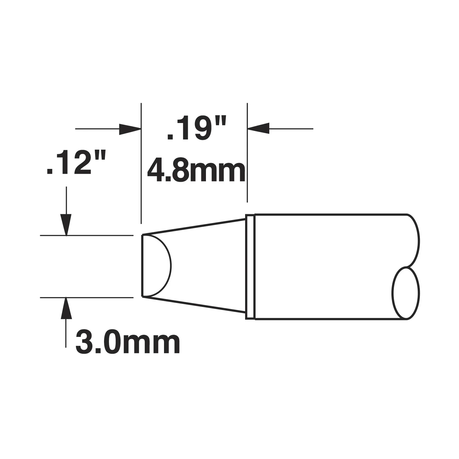 Картридж-наконечник Metcal CVC-7CH0030S 
