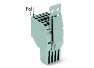 Внутренний разъём WAGO 2020-203/142-000, 3 pin, 0.5мм²-1.5мм², 500В, 13.5А, CS: 3.5мм, (1 шт)