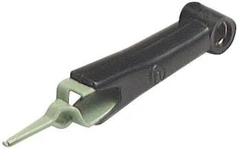 Мини-зажим SKS Hirschmann AGF 2, черный, 4 мм, длина: 54 мм : 1 шт.