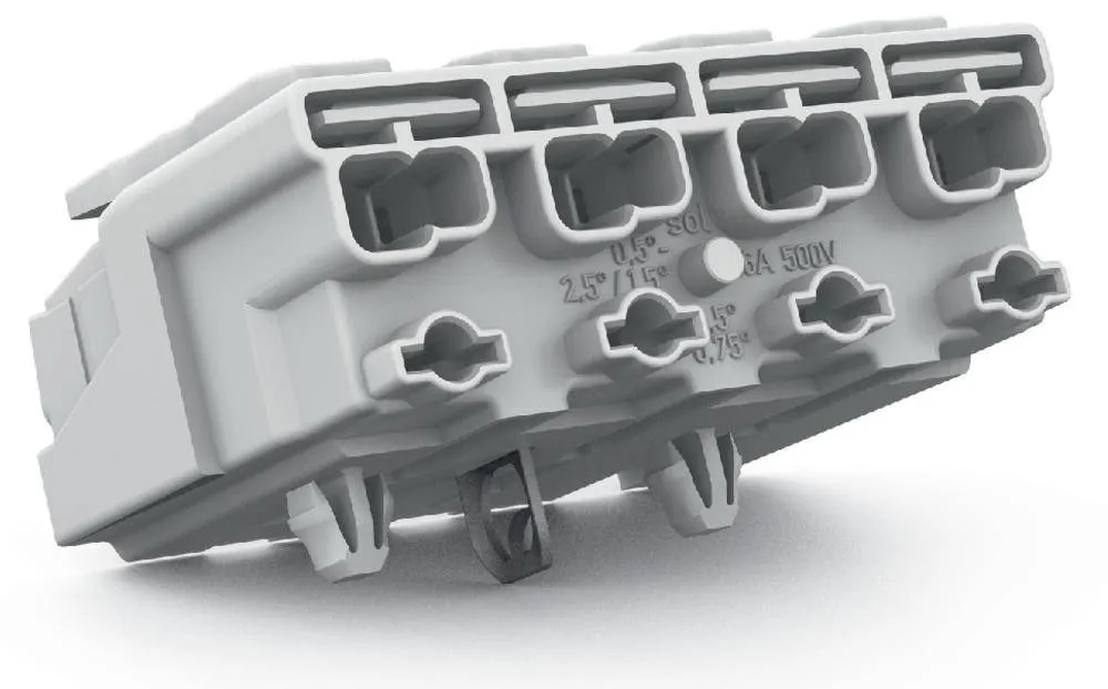 Разъем питания сети WAGO 294-5114, 4 pin, 0.5мм² - 1.5мм², (500 шт)