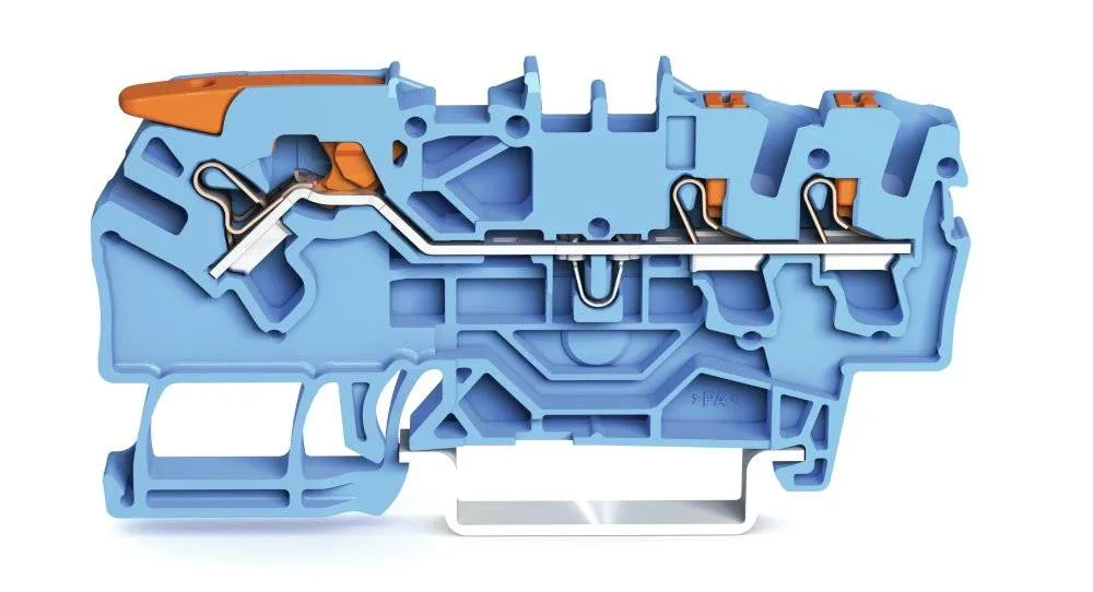 Клемма WAGO 2102-5304, 3 pin, 0.25мм² - 4мм², 24А, (50 шт)