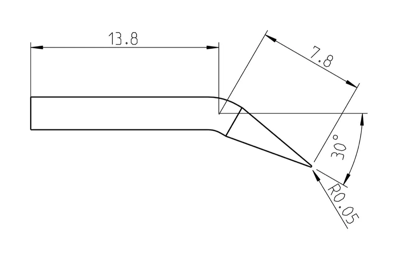 Паяльное жало Weller T0050101799 RTP 001 C X MS