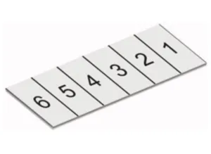 Маркировочная планка WAGO 2009-110/762-853, (1 шт)