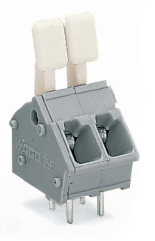 Быстроразъемная клемма WAGO 256-402/333-000, 2 pin, 0.08мм² - 2.50мм², 320В, CS: 5мм;5.08мм, (400 шт)