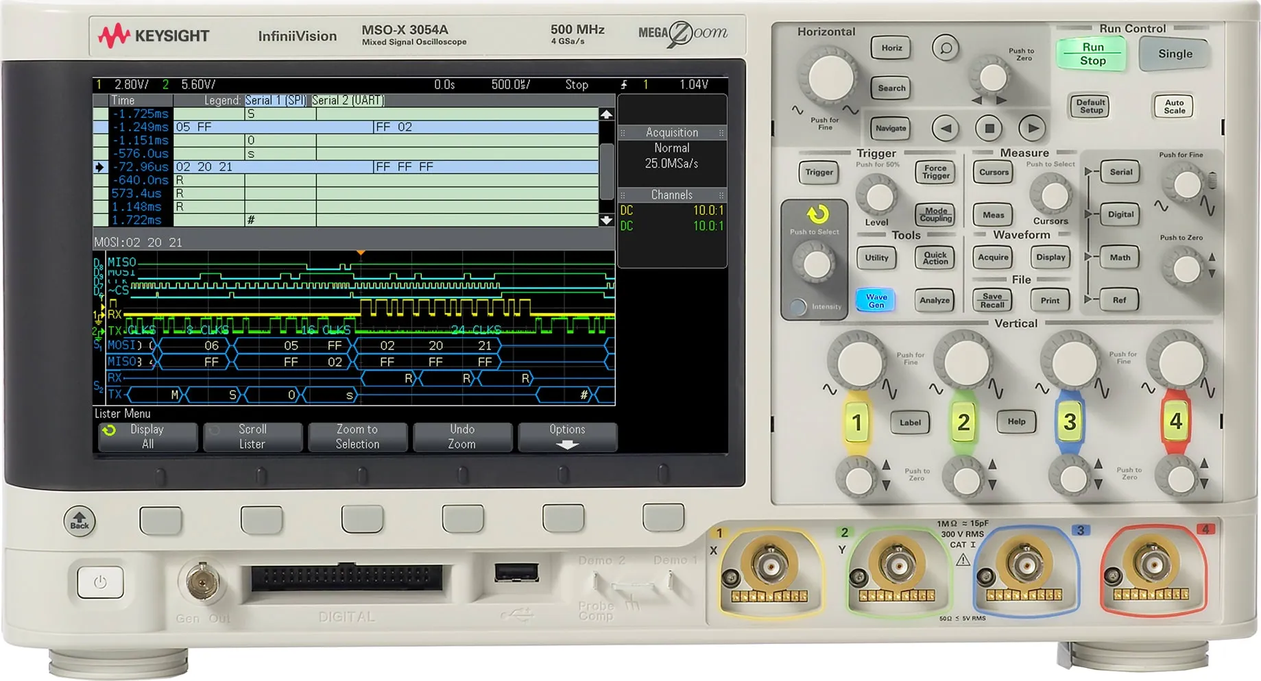 Осциллограф Keysight MSOX3054A 