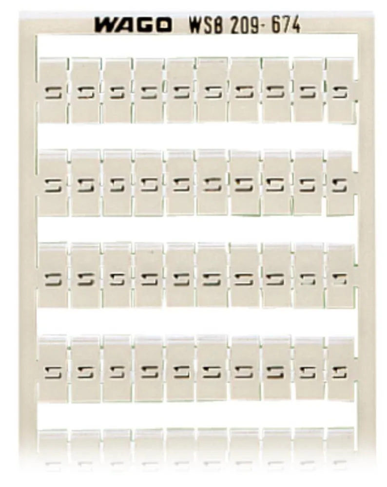 Этикетка WAGO 209-674, Оттиск: L1, (5 шт)