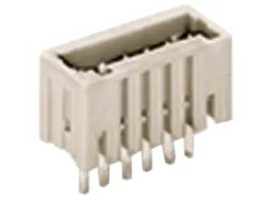 Контактный разъем WAGO 733-334, 4 pin, 160В, 6А, CS: 2.5мм, (1 шт)