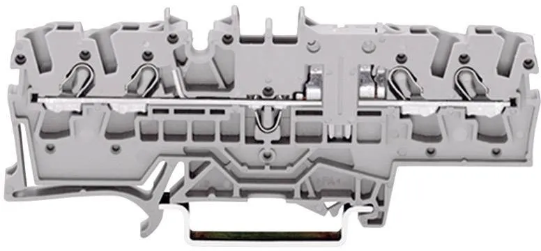 Клемма WAGO 2002-1801, 4 pin, 0.25мм² - 4мм², 400В, 16А, конф: L, (1 шт)