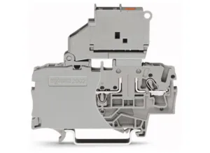Клеммная колодка предохранителя WAGO 2002-1611/1000-541, 1 pin, 0.25мм²-4.0мм², 250В, 6.3А, (1 шт)
