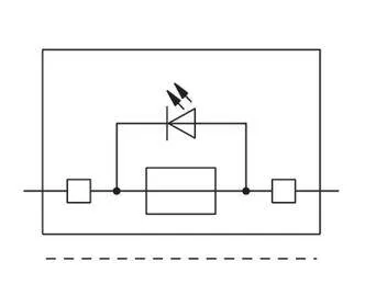 Держатель предохранителя WAGO 281-512/281-501, 250В, 6.3А, (50 шт)