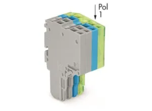 Внутренний разъём WAGO 2020-204/000-038, 4 pin, 0.5мм²-1.5мм², 500В, 13.5А, CS: 3.5мм, (1 шт)