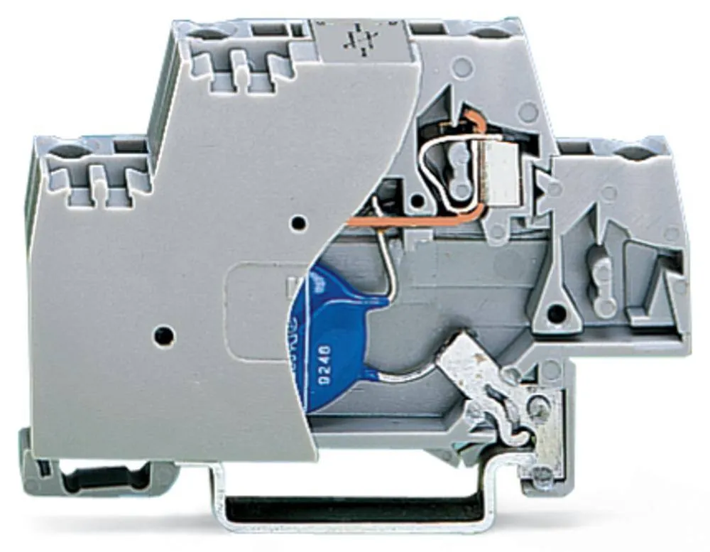 Клемма WAGO 280-502/281-586, 2 pin, 0.08мм² - 2.50мм², 24В, 20А, конф: L, (50 шт)