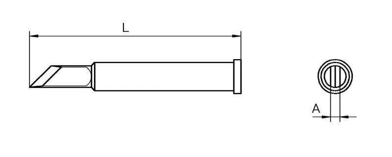 Паяльное жало Weller T0054471199 XT KN
