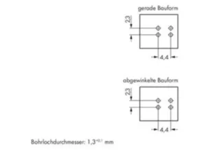 Гнездо WAGO 890-3102/011-000, 2 pin, 250В, 16А, (1 шт)
