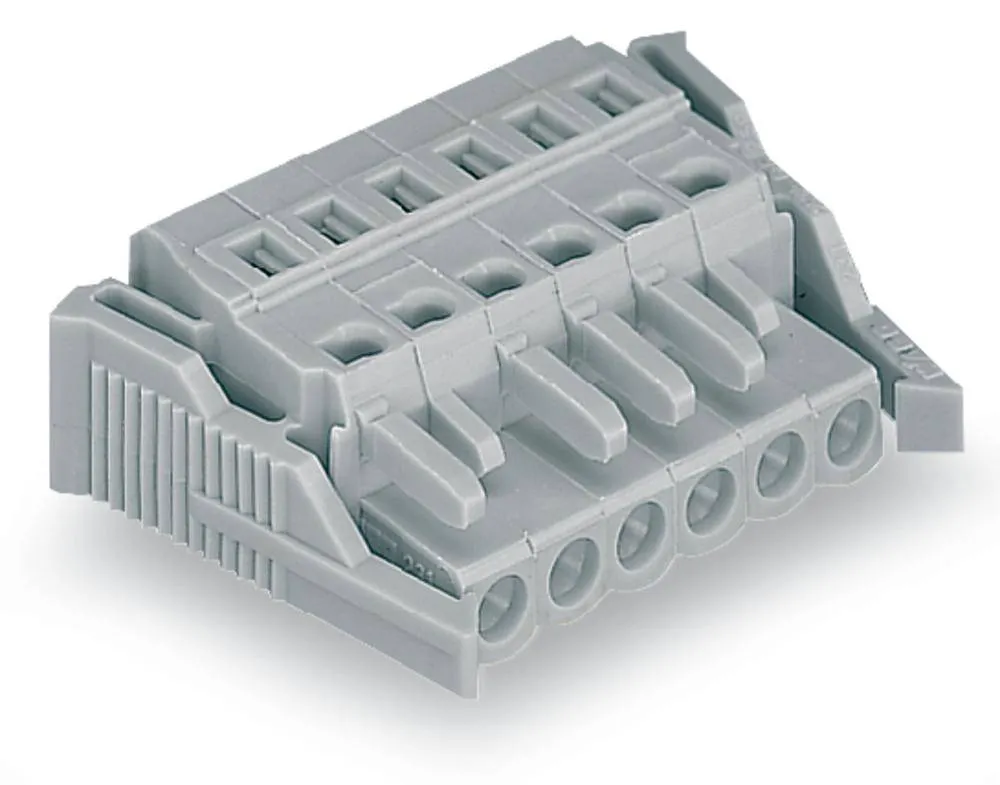 Розетка для подключения кабеля WAGO 231-109/037-000, 9 pin, 0.08мм² - 2.5мм², 320В, 15А, CS: 5мм, (25 шт)