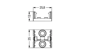 Монтажная пластина WAGO 890-624, (1 шт)