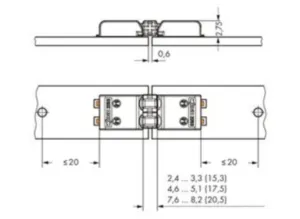 Соединительный элемент WAGO 2059-901/021-000, (1 шт)