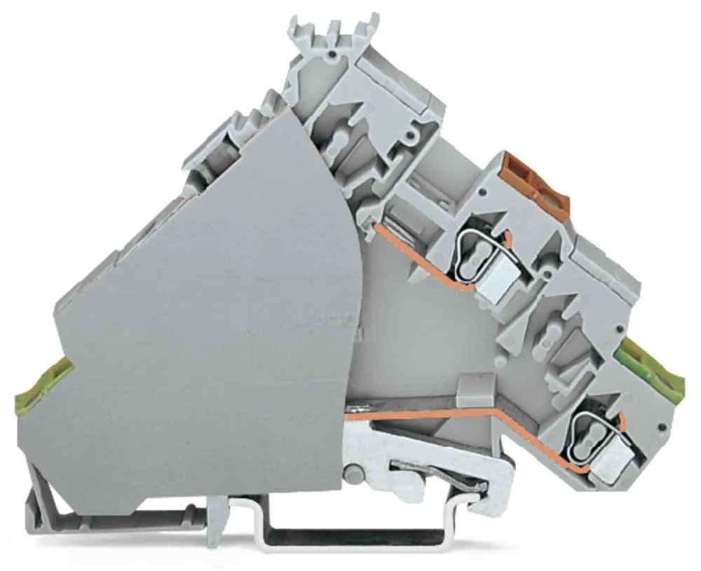 Клемма привода WAGO 280-586, 2 pin, 0.08мм² - 2.50мм², 400В, 20А, конф: L, (50 шт)