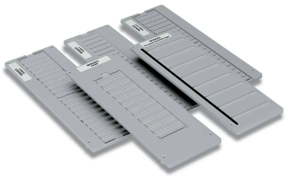 Пластины дя маркерных карт WAGO 258-377, (1 шт)