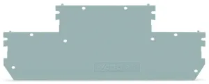 Торцевая/разделительная пластина WAGO 870-168, (1 шт)